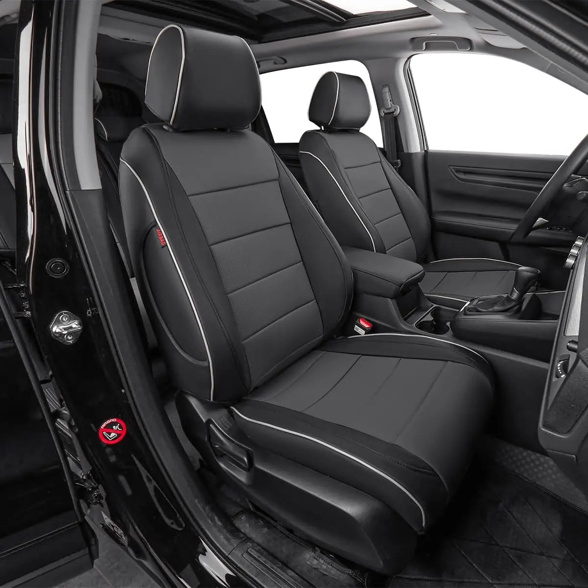 Ekr Custom Fit Waterproof Leather Seat Covers For Honda Hrv