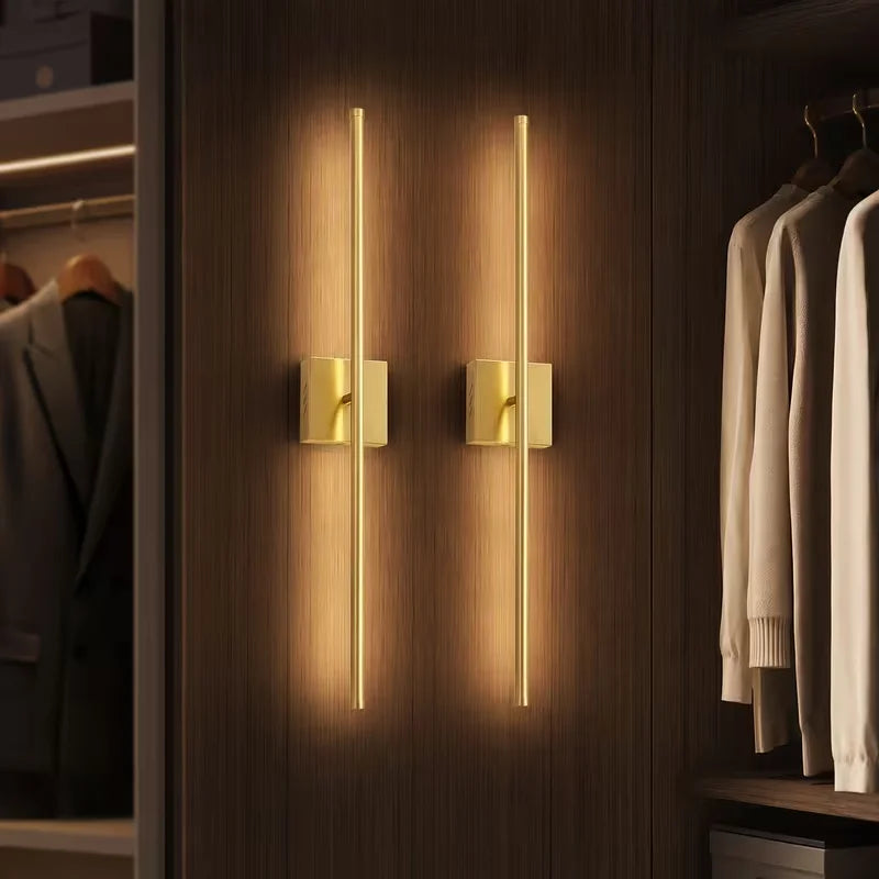 Jian Bian Rechargeable Wireless LED Wall Sconces With Motion Sensor