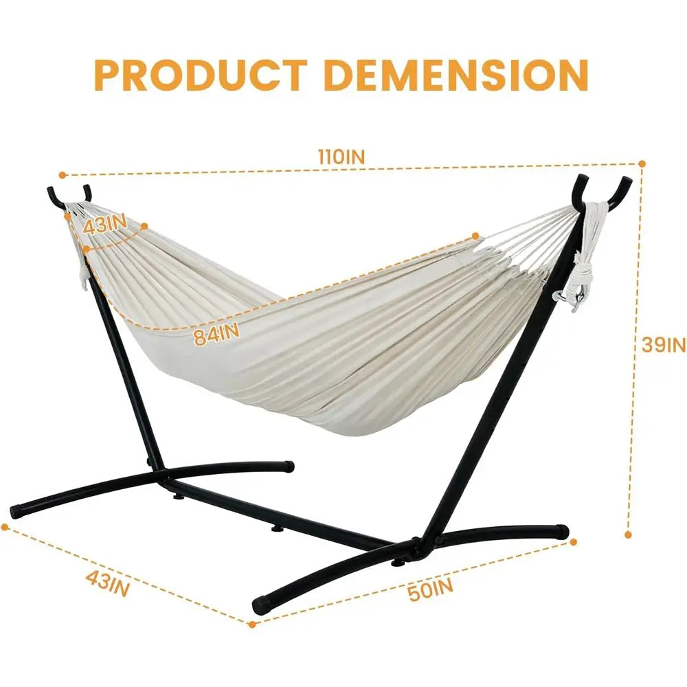 Free Standing Hammock With Stand Pillow And Carry Bag