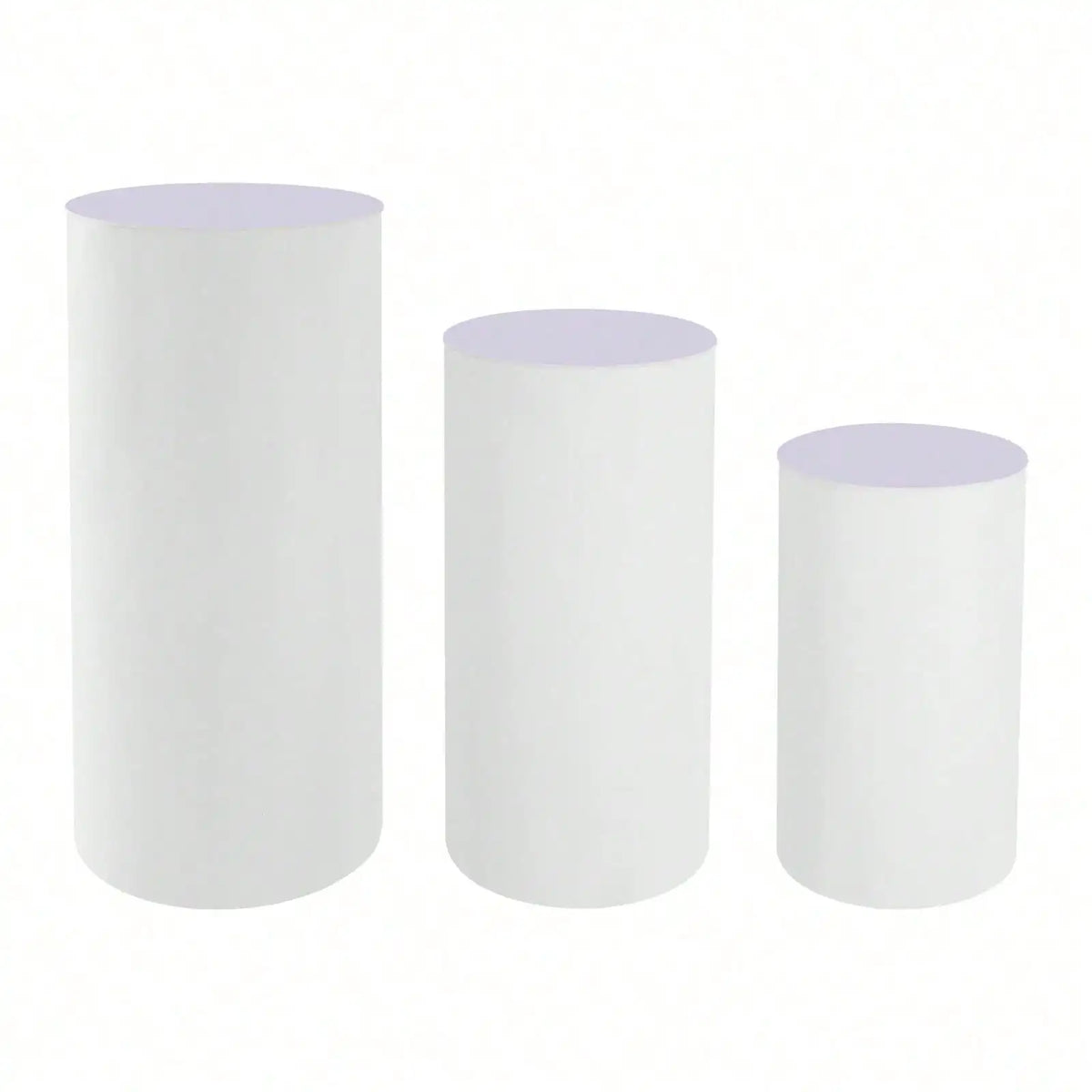 Premium Cylinder Pedestal Display Stands For Wedding Decorations