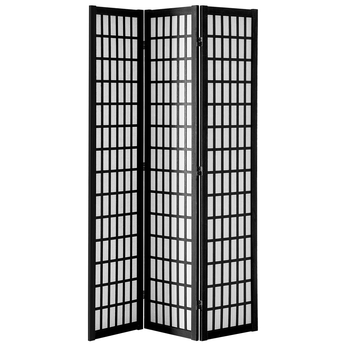 SucceBuy Wood Folding Privacy Screen Room Divider Decor