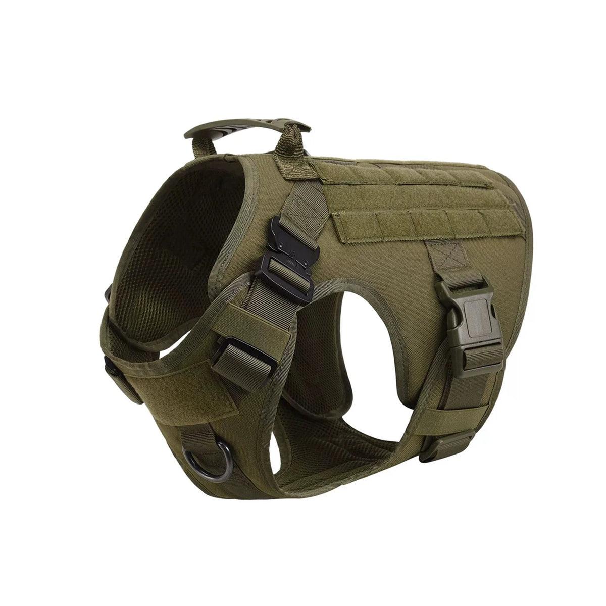 Petavel Tactical Dog Harness With Padded Molle Pouches