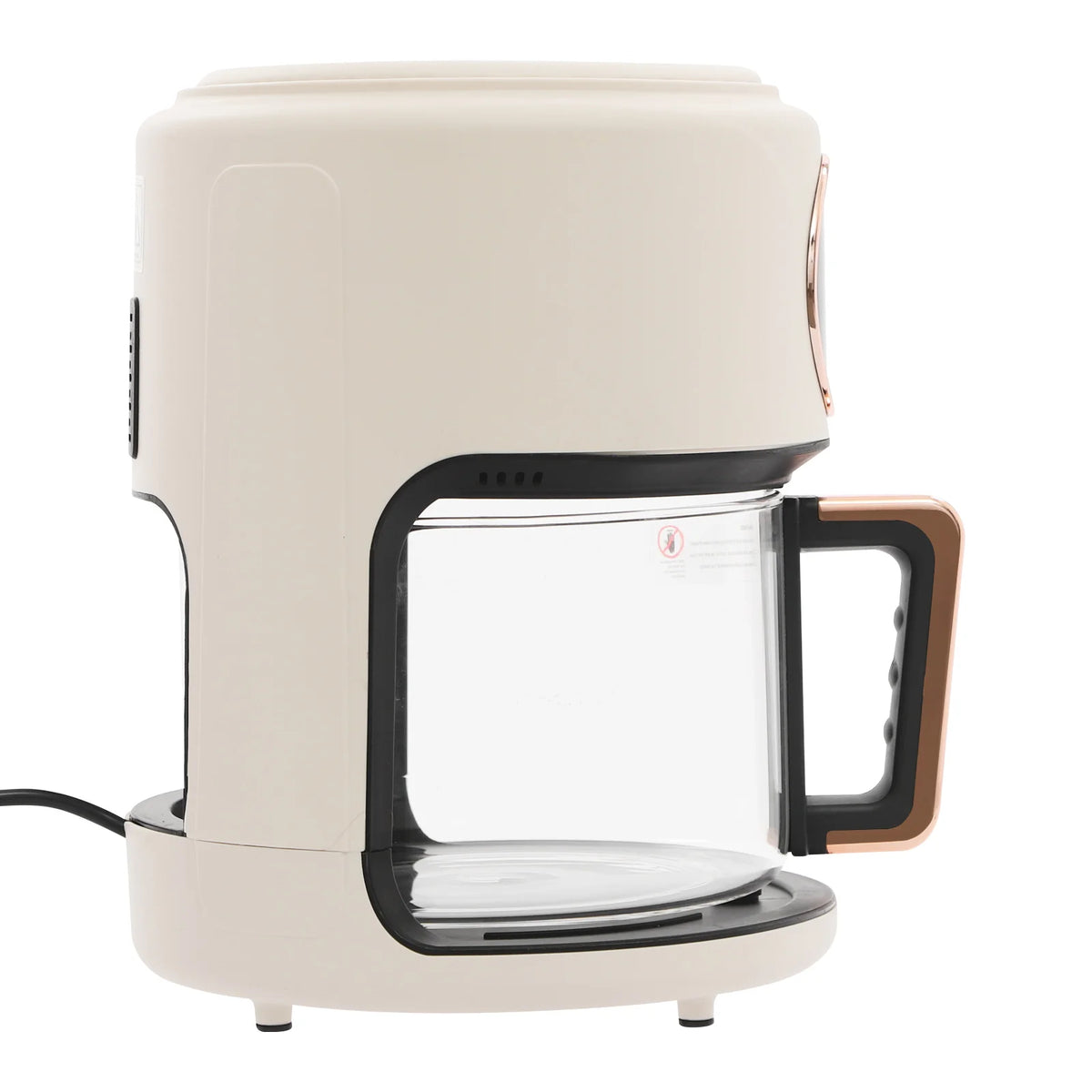 Bymaocar 1200W Touchscreen Air Fryer With Borosilicate Glass Chamber