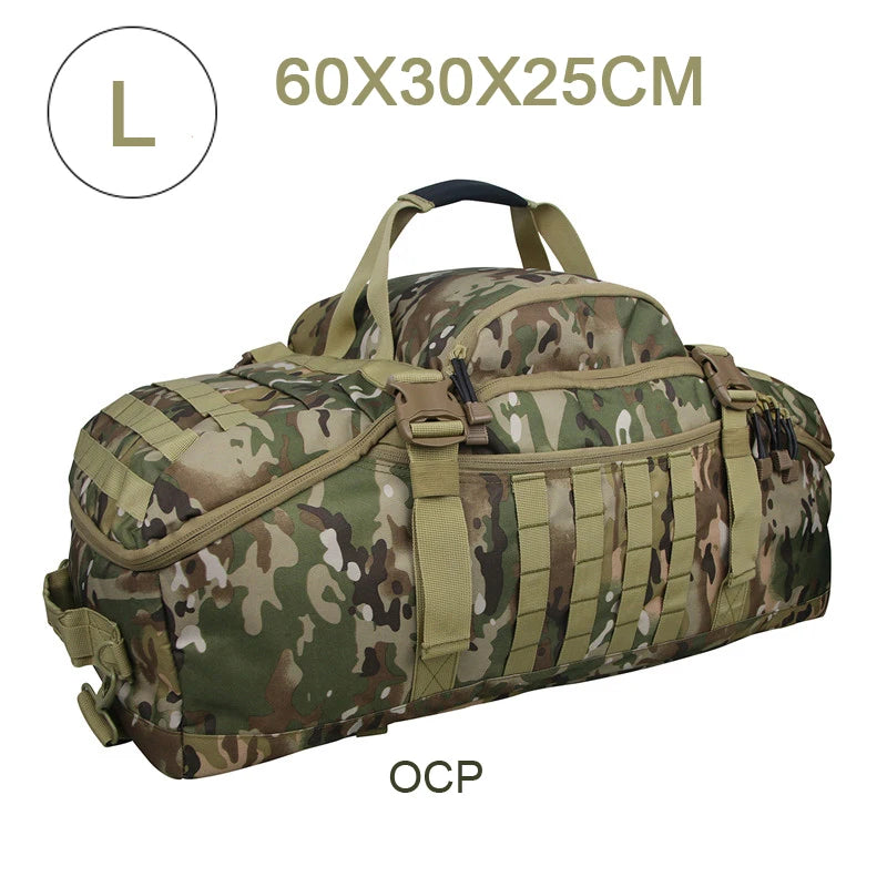 LQARMY Molle Tactical Hiking Camping Travel Backpack