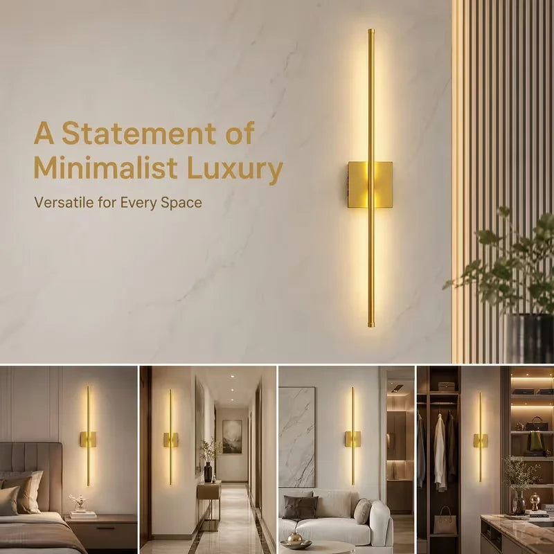 Jian Bian Rechargeable Wireless LED Wall Sconces With Motion Sensor