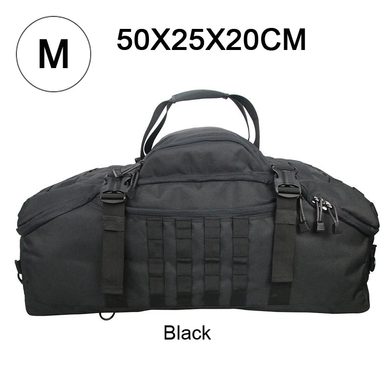 LQARMY Molle Tactical Hiking Camping Travel Backpack