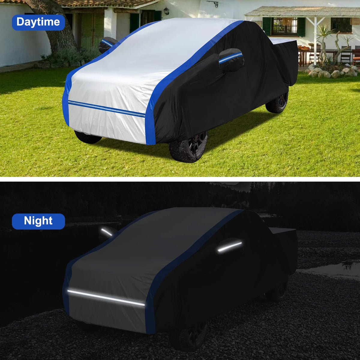 Universal Pickup Truck Full Car Cover With UV Weather Protection