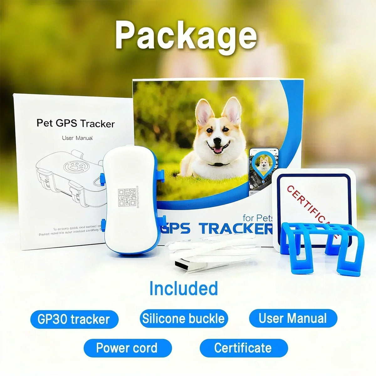 Wanwaytech 4G GPS Pet Tracker With Real Time Tracking And Waterproof Build