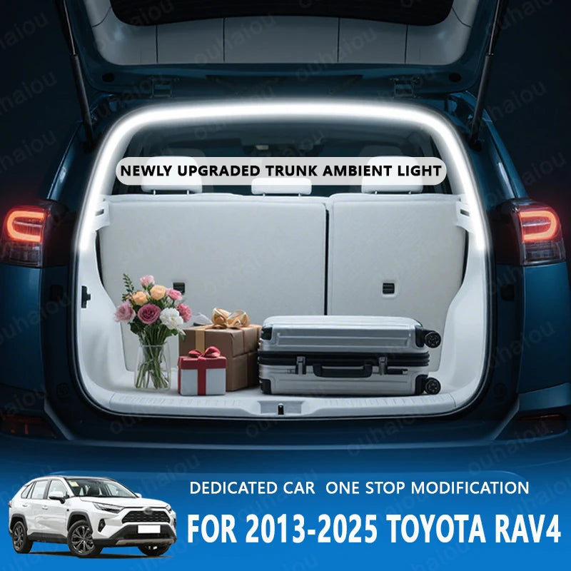 Professional Led Trunk Ambient Lighting For Toyota Rav4
