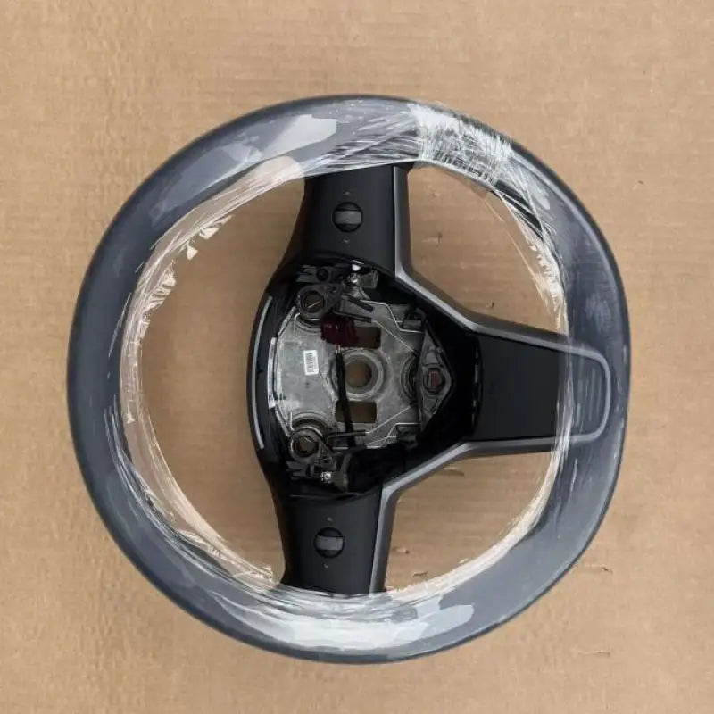 Heated PU Leather Steering Wheel Fitment for Tesla Model 3/Y