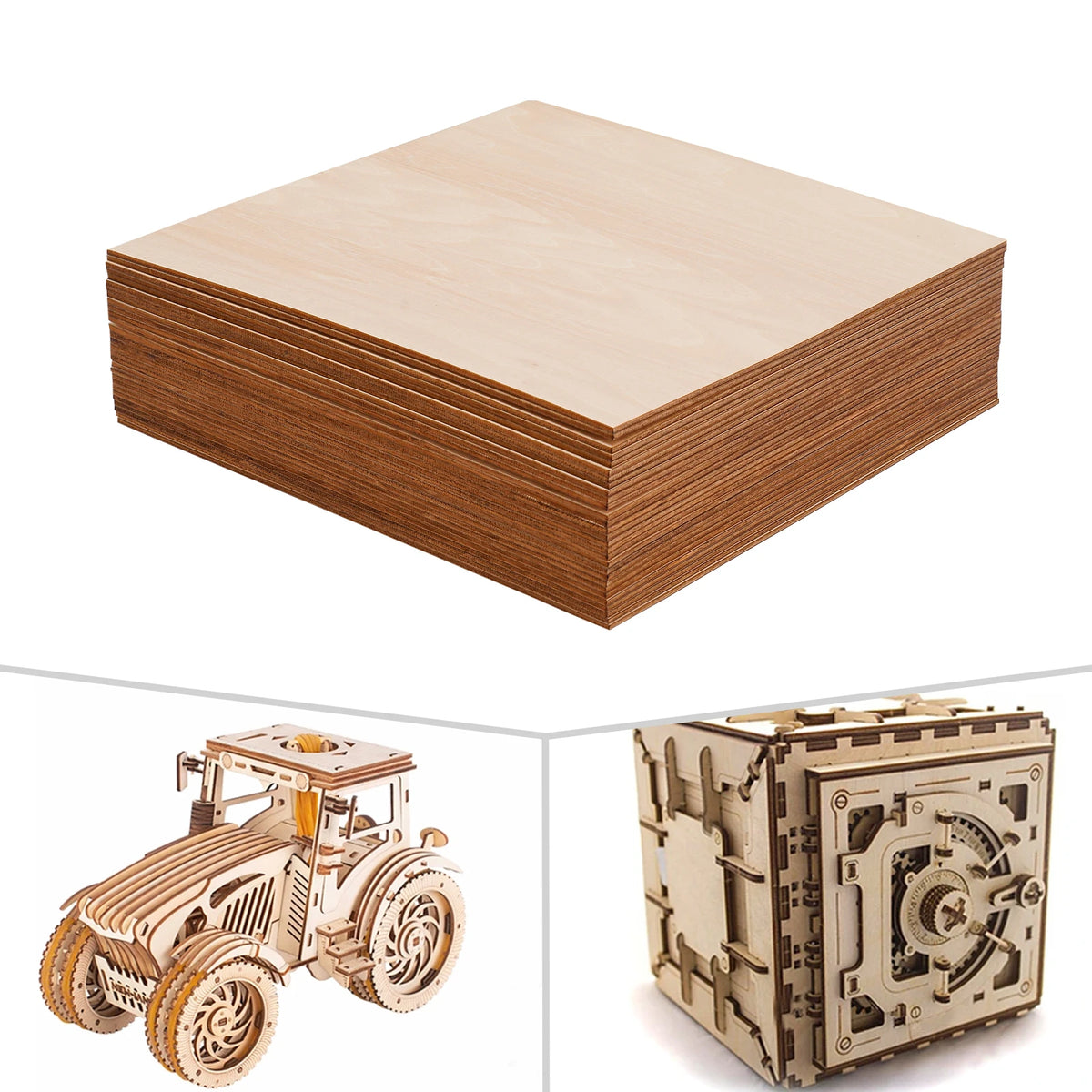 30 Pcs Basswood Sheets For DIY Laser Engraving Project Boards