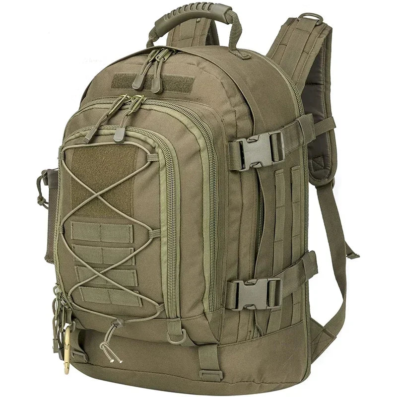 LQARMY Military Tactical Backpack Molle Outdoor Camping Hiking Rucksack