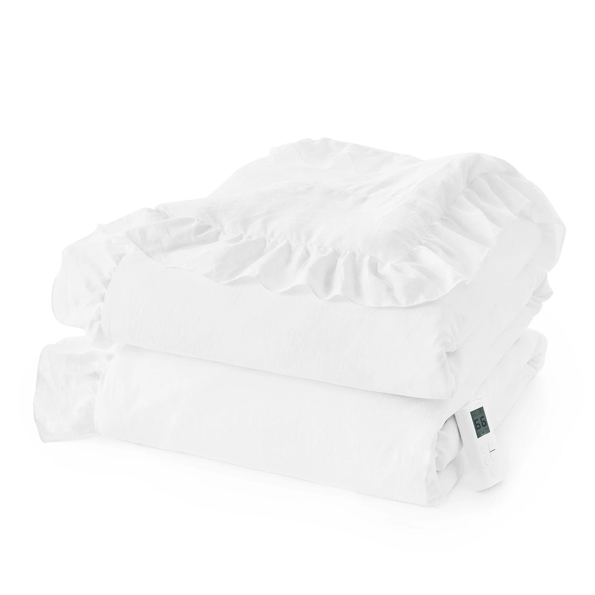 Cotton Heated Comforter With Wireless Lcd Controller And Timer