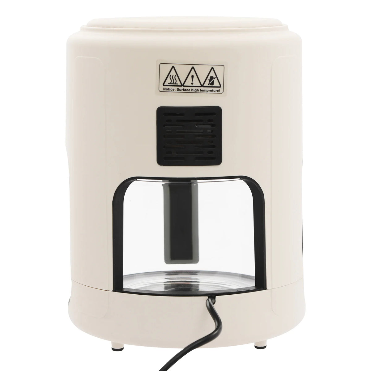 Bymaocar 1200W Touchscreen Air Fryer With Borosilicate Glass Chamber