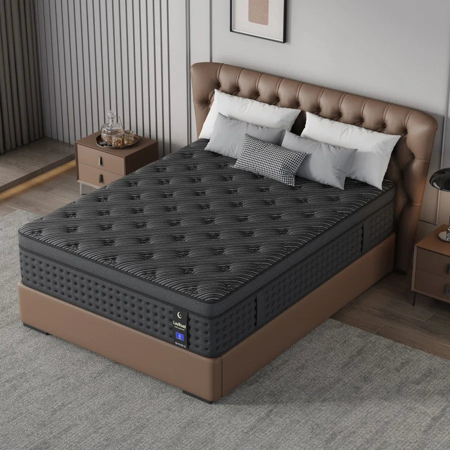 Premium Memory Foam And Pocket Spring Mattress For Pressure Relief