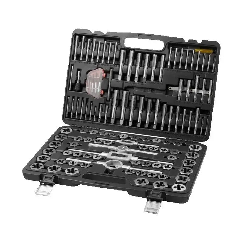SucceBuy 116pc Bearing Steel Tap And Die Threading Set