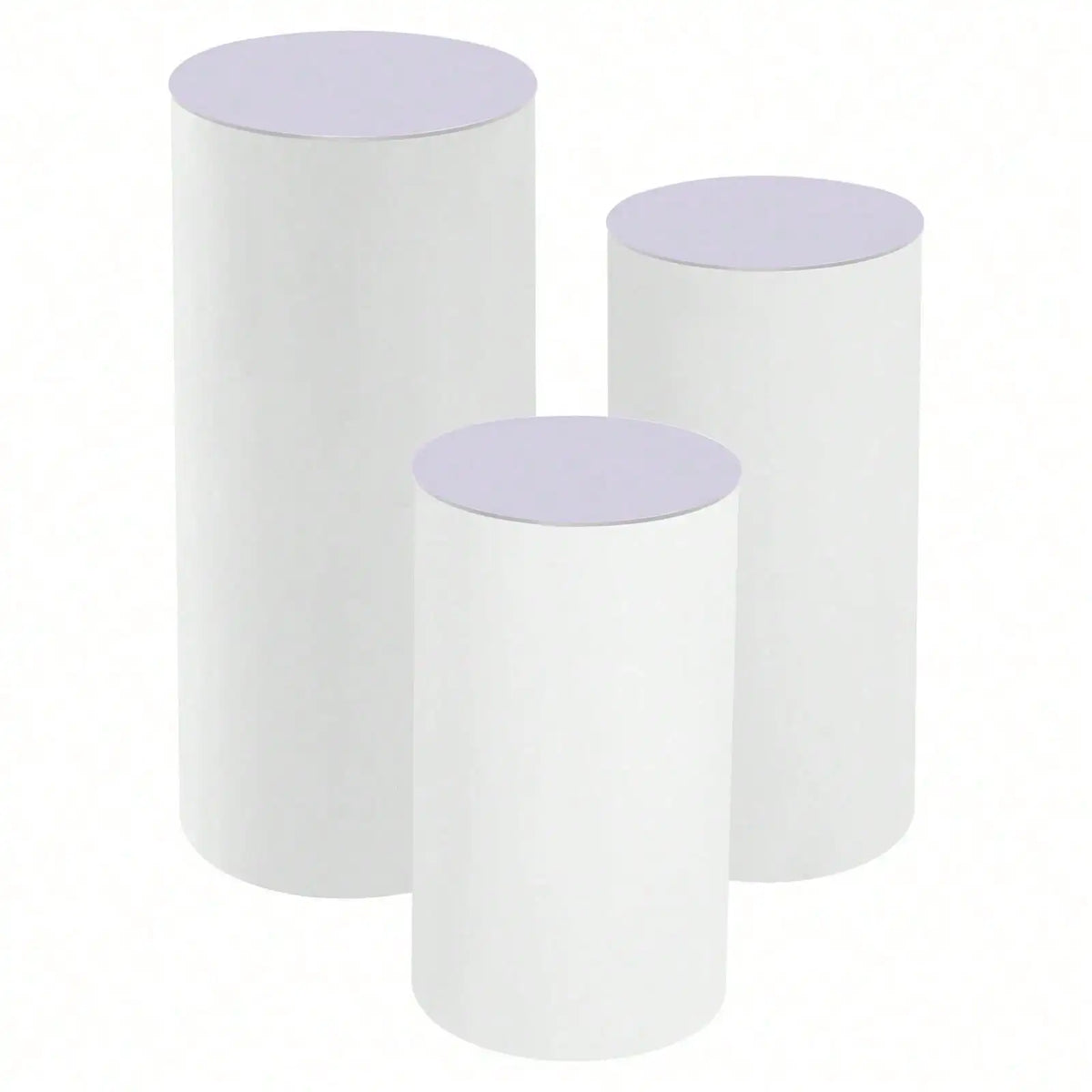Premium Cylinder Pedestal Display Stands For Wedding Decorations