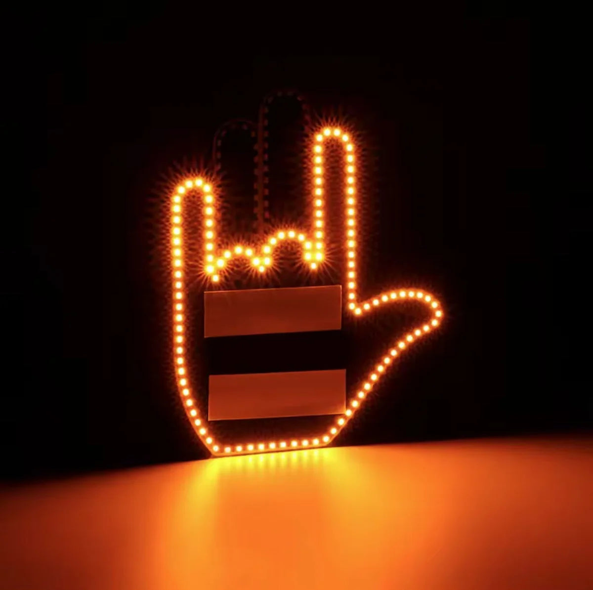Remote Controlled LED Hand Gesture Lamp For Vehicles