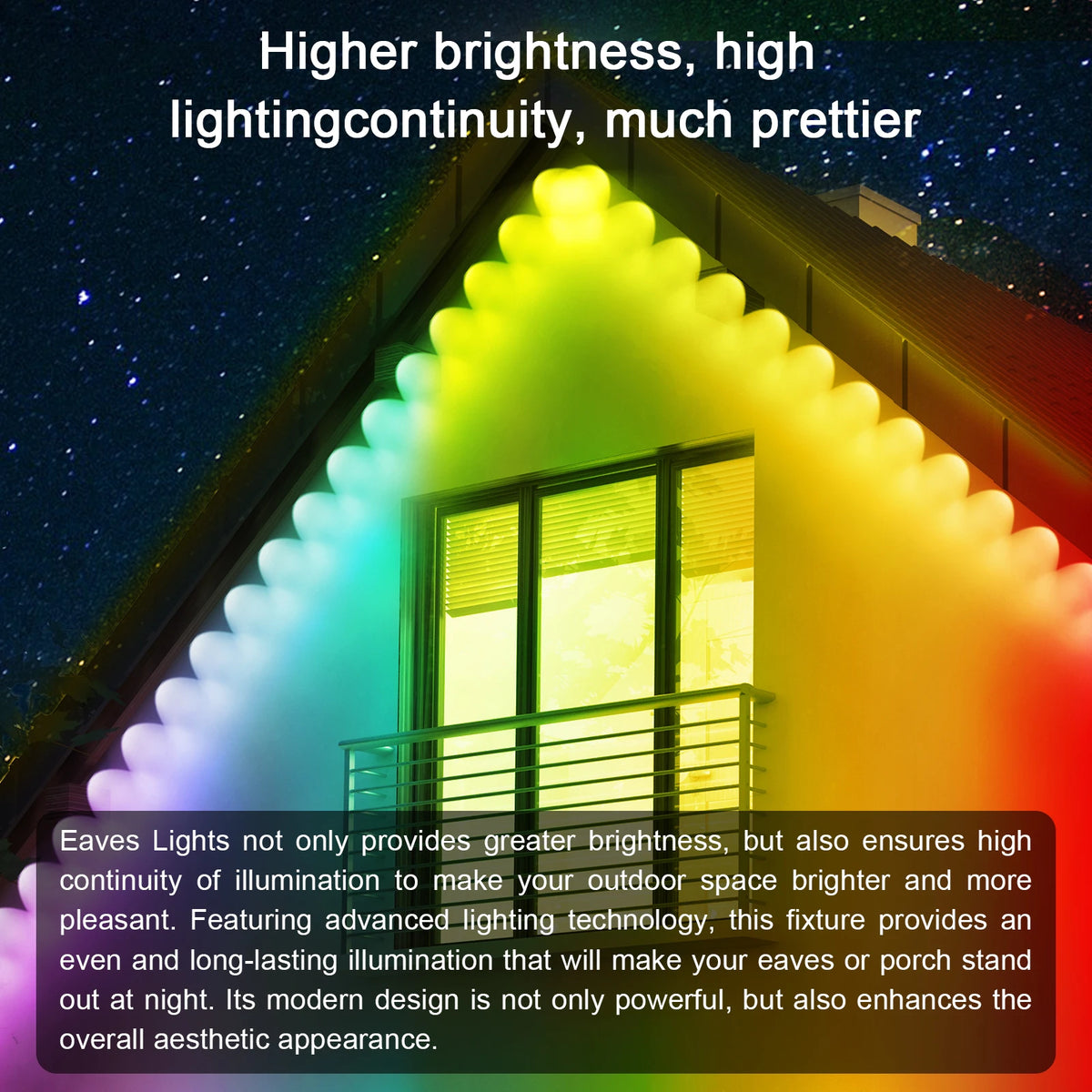 AILBTON Smart RGB Outdoor Eaves IP67 Waterproof Strip Lights