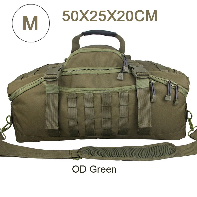LQARMY Molle Tactical Hiking Camping Travel Backpack