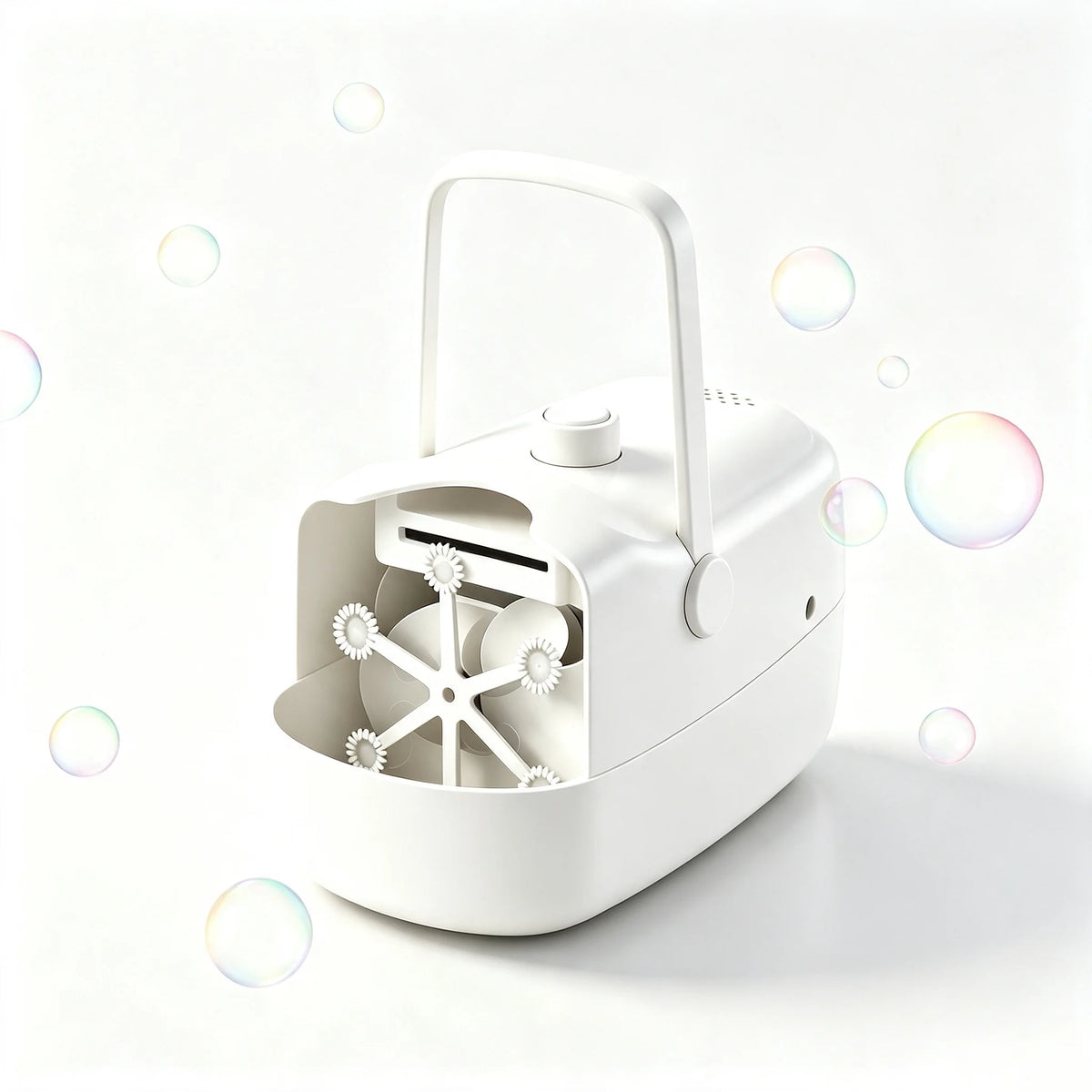 Safe Automatic Bubble Machine For Kids Outdoor Play Time
