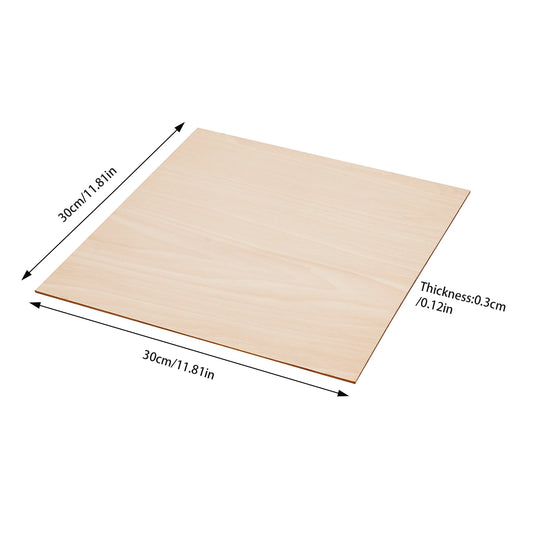 30 Pcs Basswood Sheets For DIY Laser Engraving Project Boards
