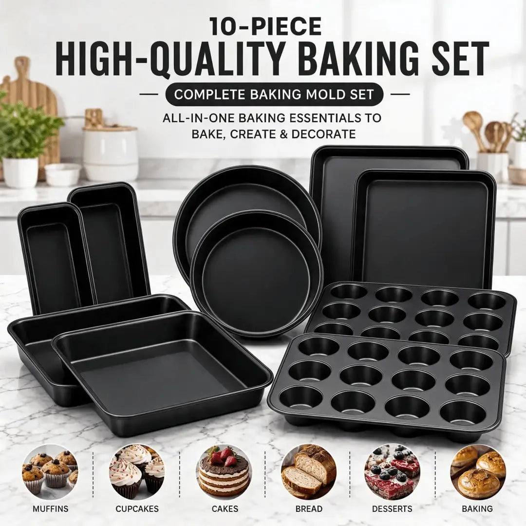 Professional Nonstick Carbon Steel Baking Pan Set For Home Use