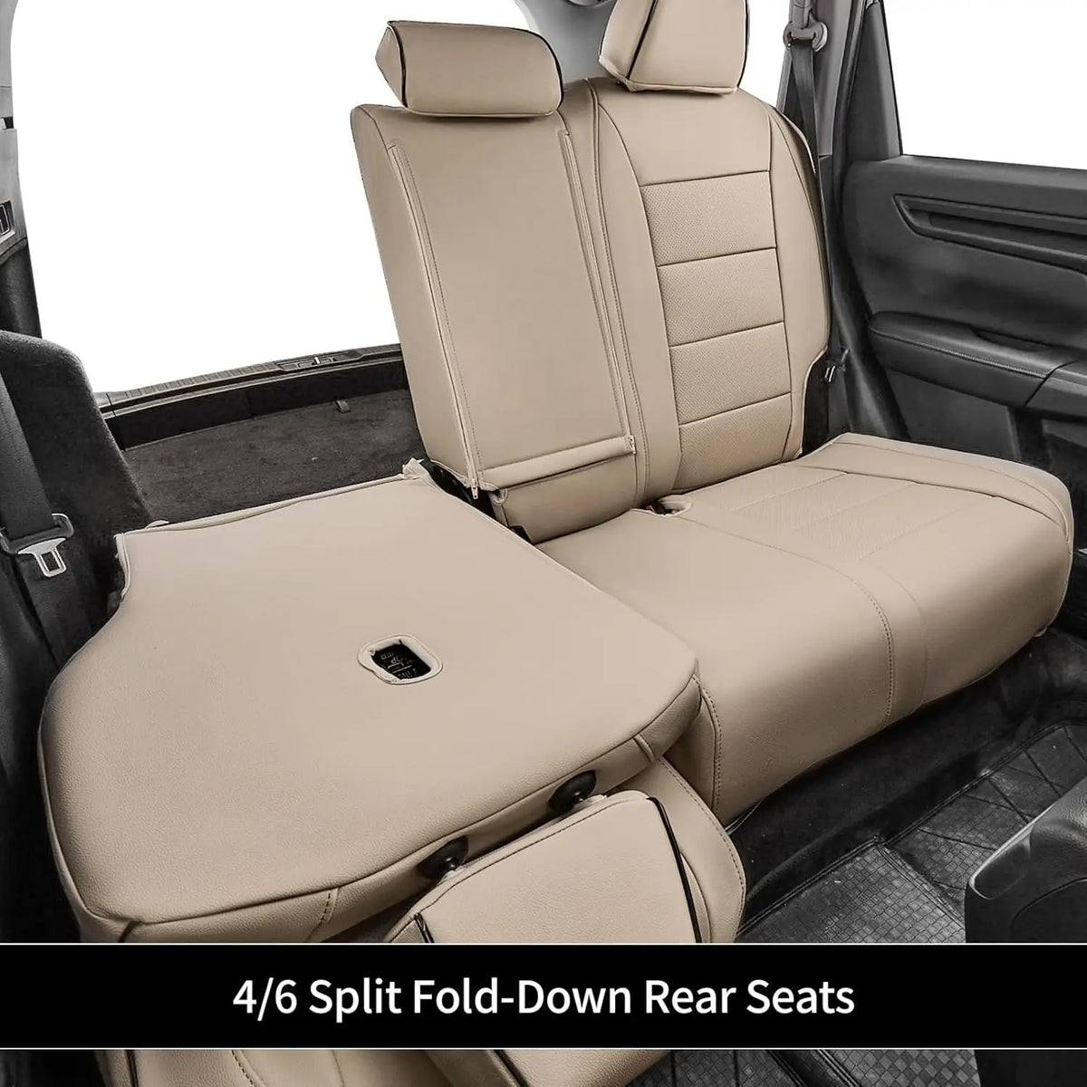 Ekr Custom Fit Waterproof Leather Seat Covers For Honda Hrv