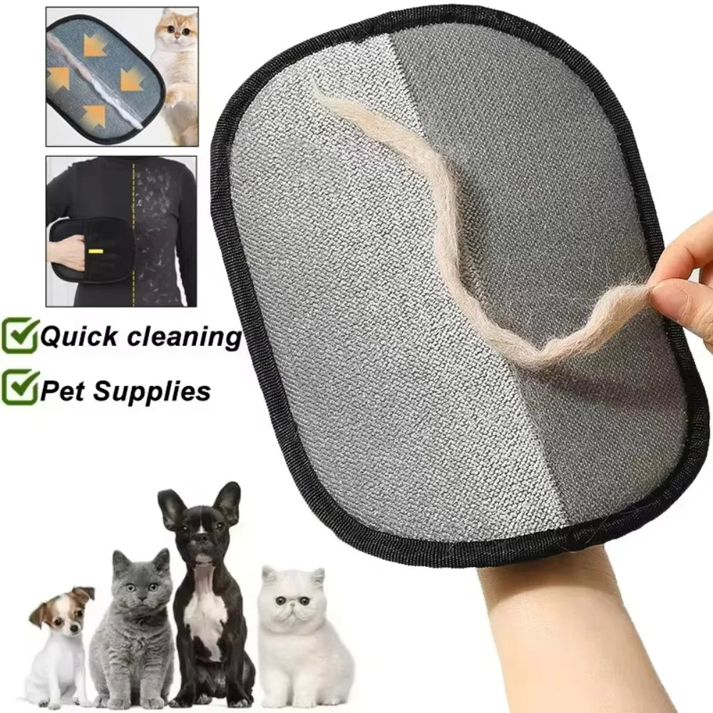 Professional Pet Grooming Deshedding Gloves Hair Remover For Pets