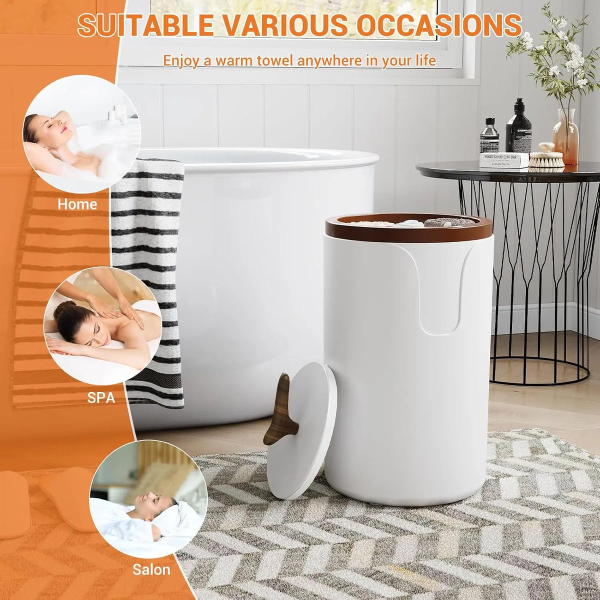 Twister CK Auto Drying Electric Towel Warmer With Safety Lock