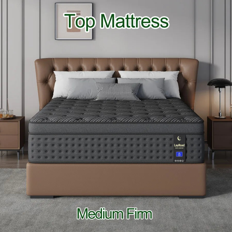 Premium Memory Foam And Pocket Spring Mattress For Pressure Relief