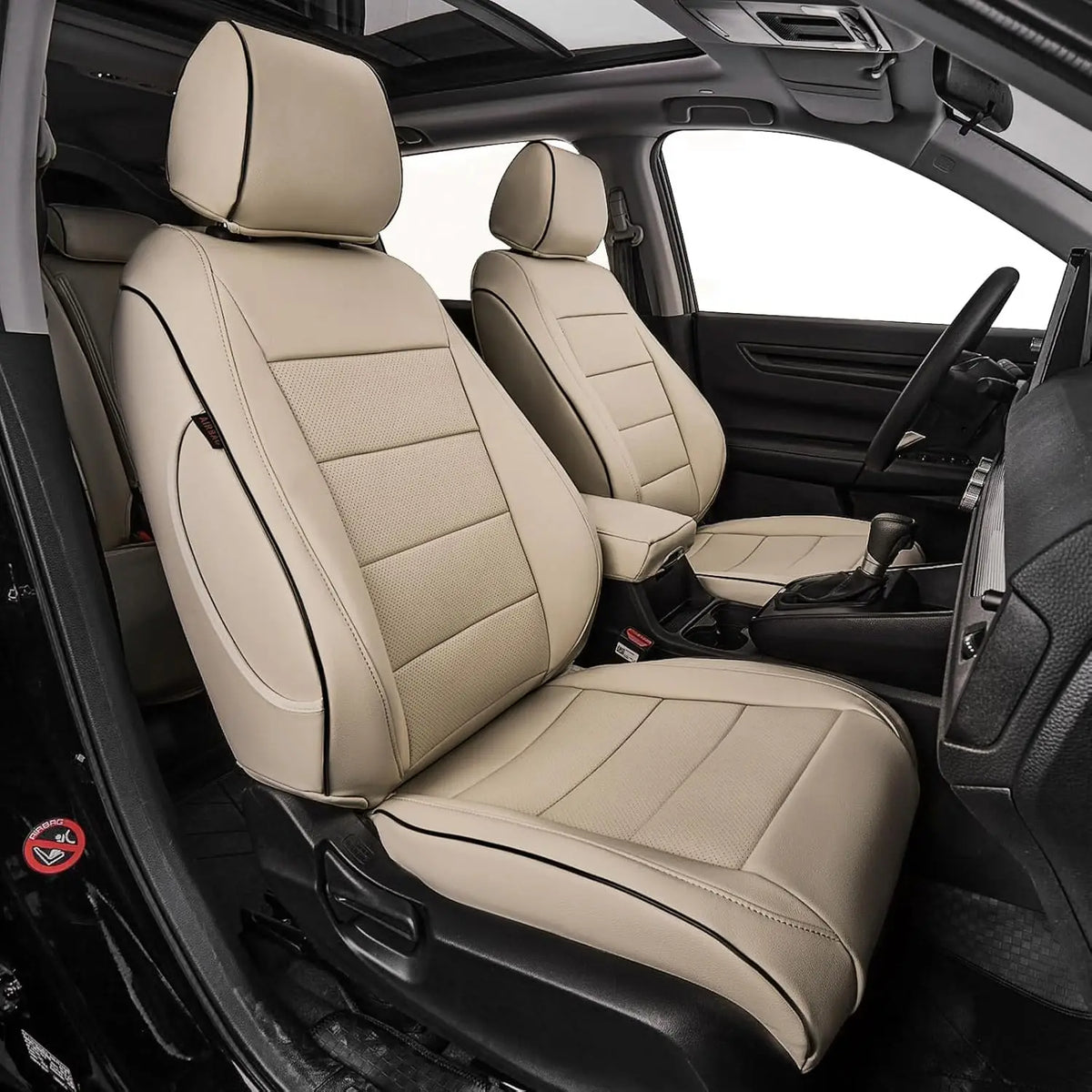 Ekr Custom Fit Waterproof Leather Seat Covers For Honda Hrv