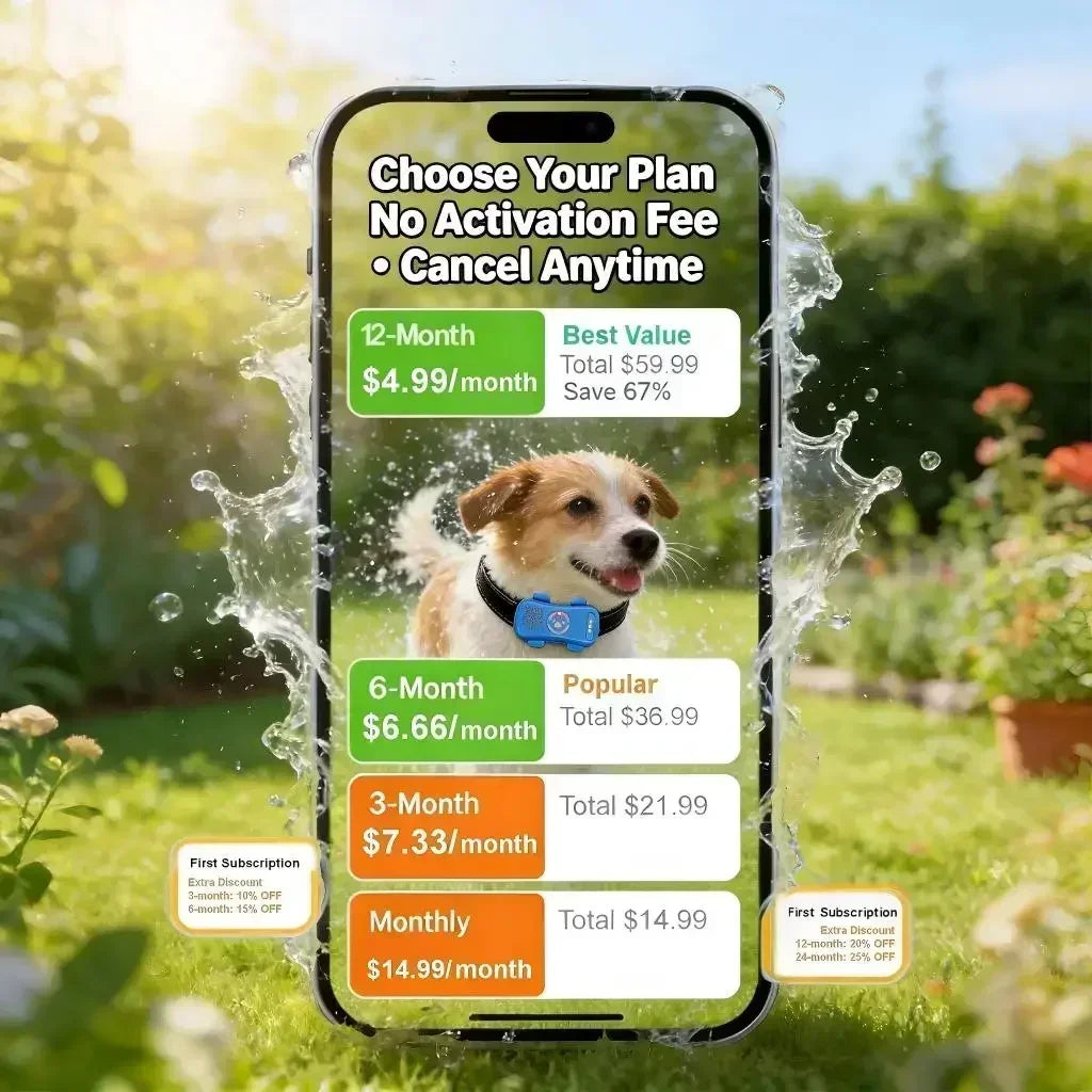 Wanwaytech 4G GPS Pet Tracker With Real Time Tracking And Waterproof Build