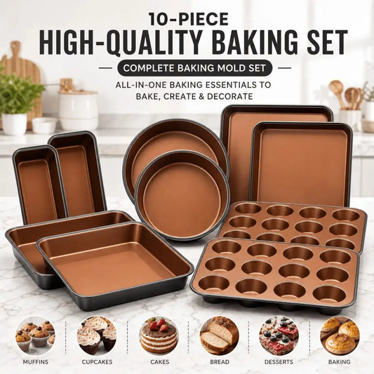 Professional Nonstick Carbon Steel Baking Pan Set For Home Use