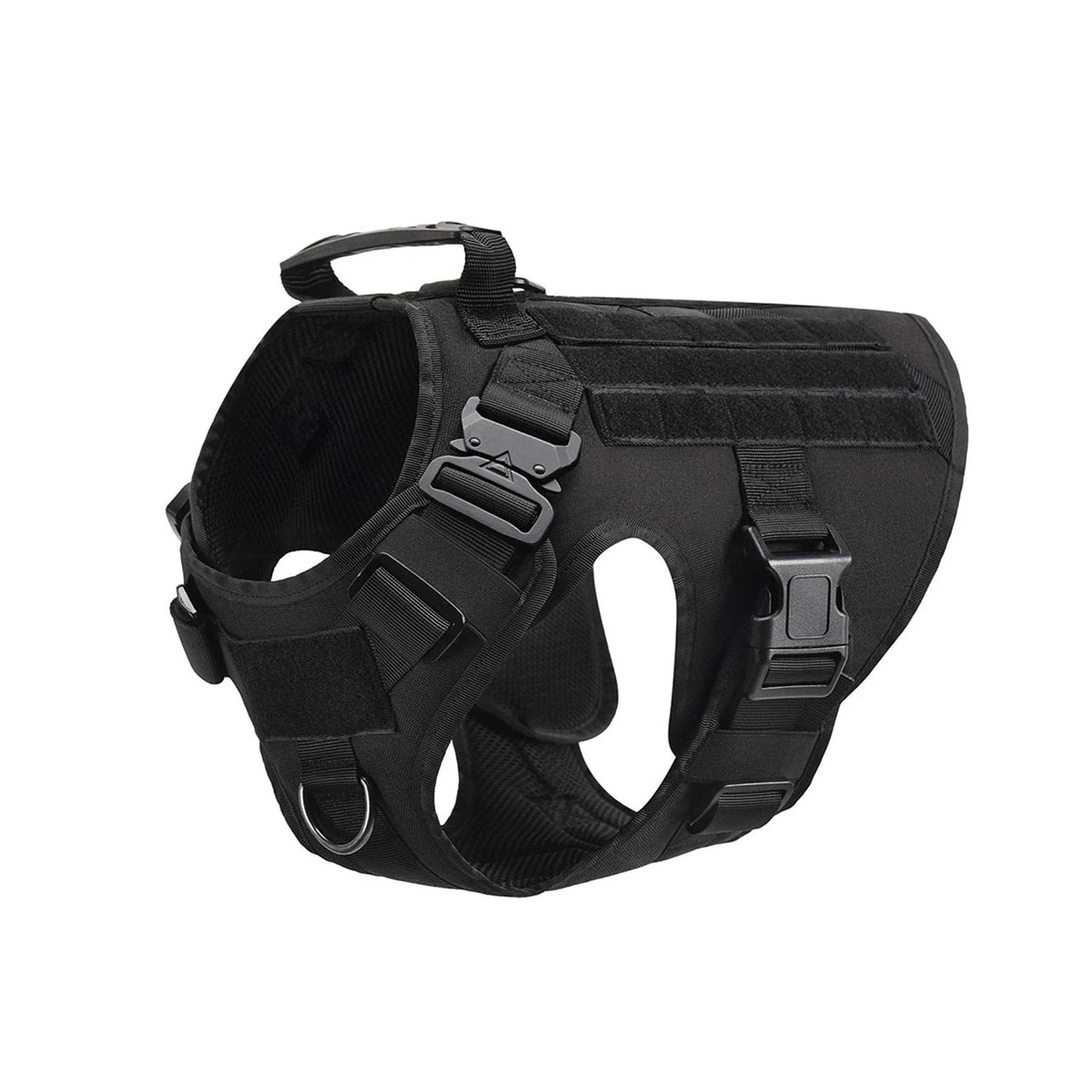 Petavel Tactical Dog Harness With Padded Molle Pouches