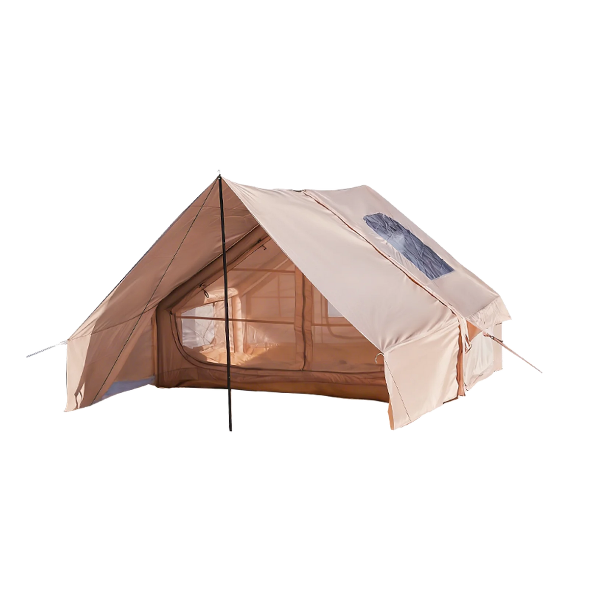 Pakicetus Inflatable Camping Tent With Roof Window And Carry Bag