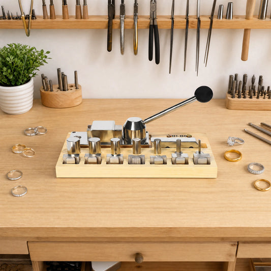 Manual Steel Ring Bender Craft Tool For Jewelry Making