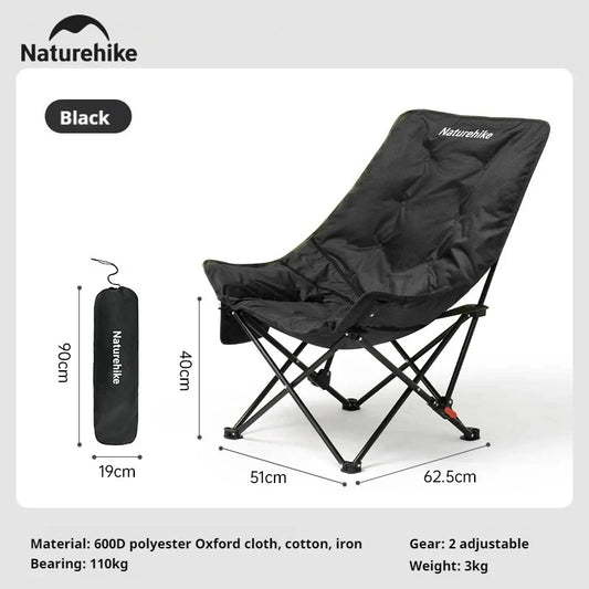 Naturehike Sea Star Outdoor Folding Recliner Camping Moon Chair