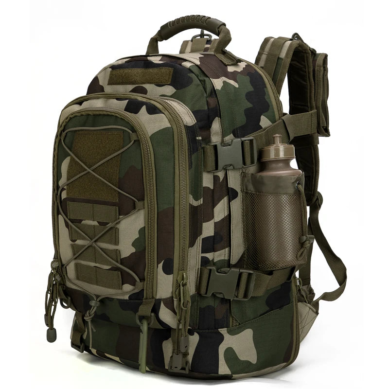 LQARMY Military Tactical Backpack Molle Outdoor Camping Hiking Rucksack