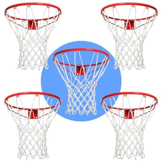 Professional Heavy Duty Cotton Basketball Net Anti Whip Outdoor Replacement