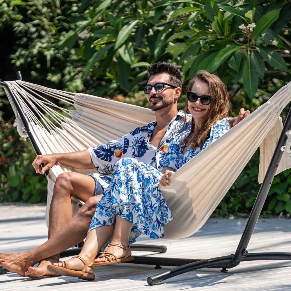 Free Standing Hammock With Stand Pillow And Carry Bag