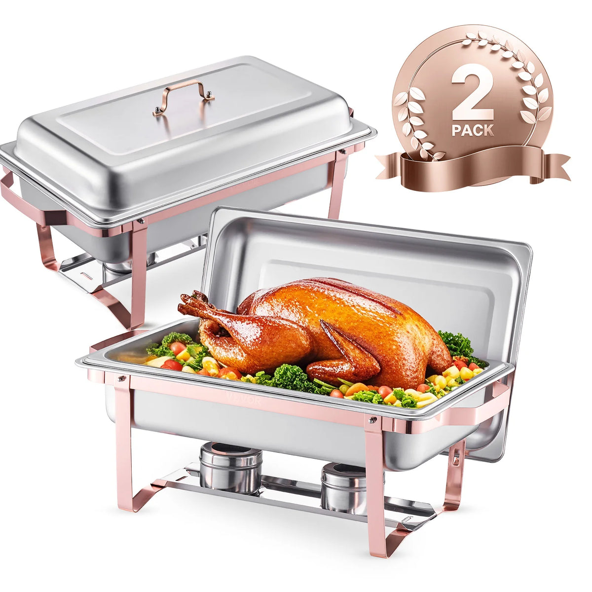 Succebuy Professional Chafing Dish Buffet Catering Food Warmer System