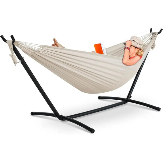 Free Standing Hammock With Stand Pillow And Carry Bag