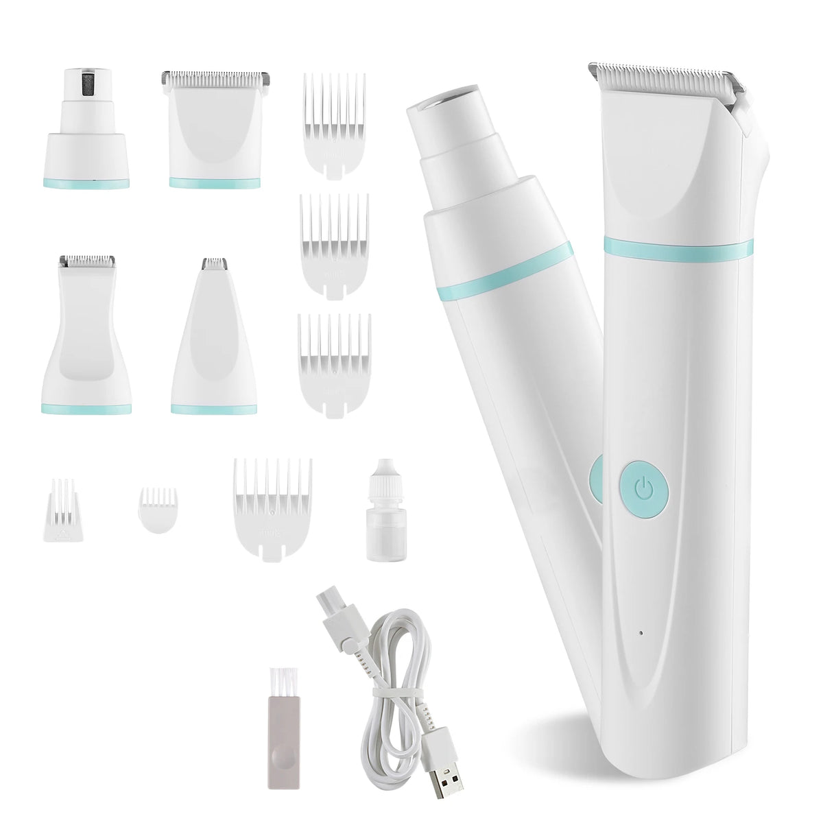 Cordless Rechargeable Dog Grooming Clippers With Accessories