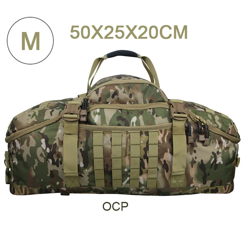LQARMY Molle Tactical Hiking Camping Travel Backpack