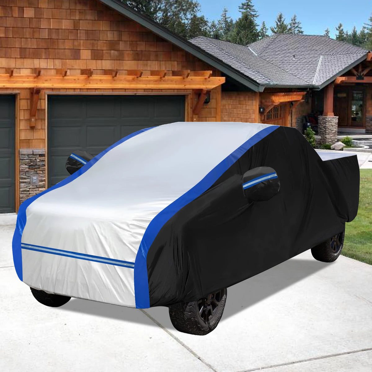 Universal Pickup Truck Full Car Cover With UV Weather Protection