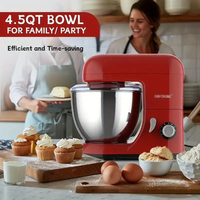 Tilt-Head Electric Stand Mixer With Accessories US Plug