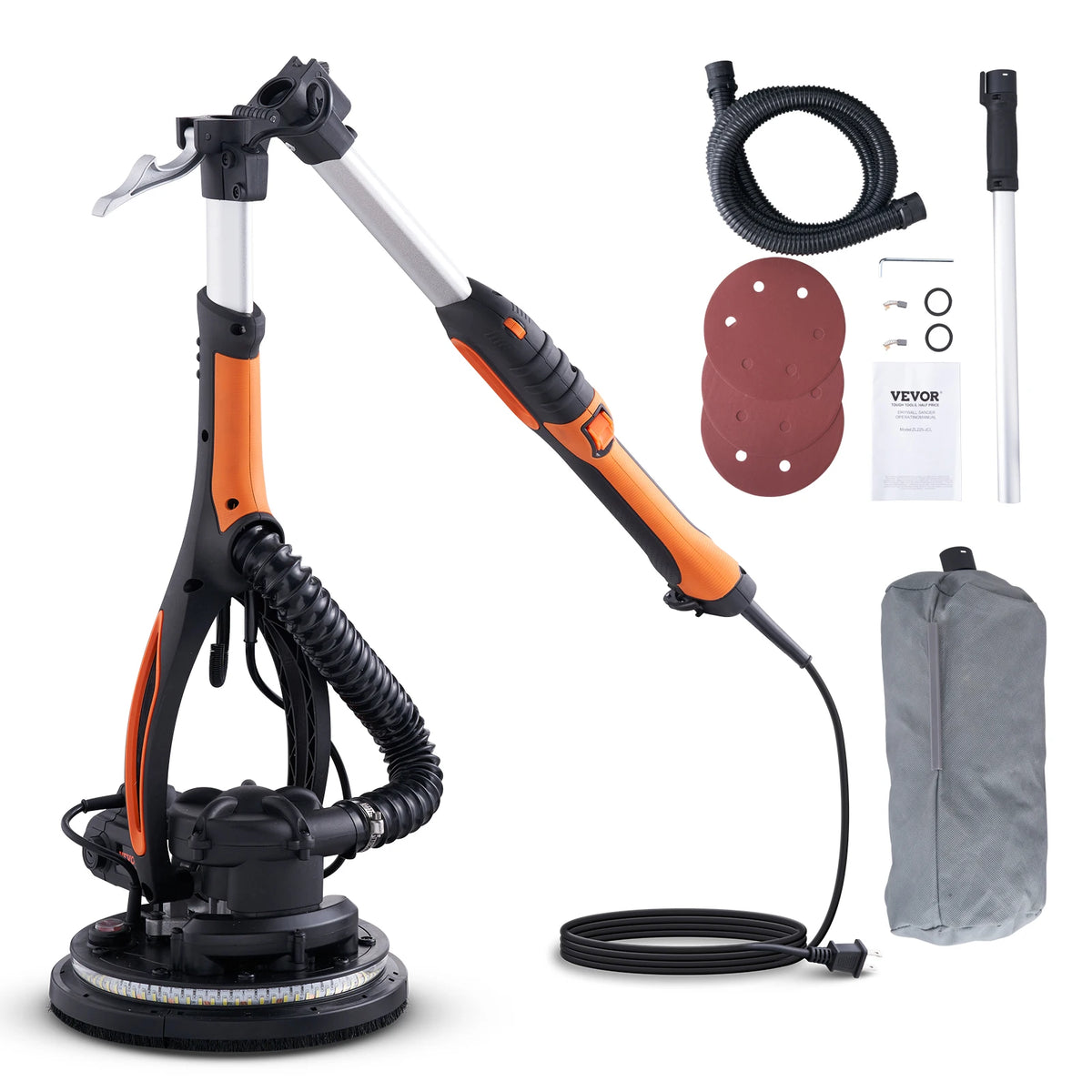SucceBuy 850W Electric Drywall Sander With Adjustable Speed