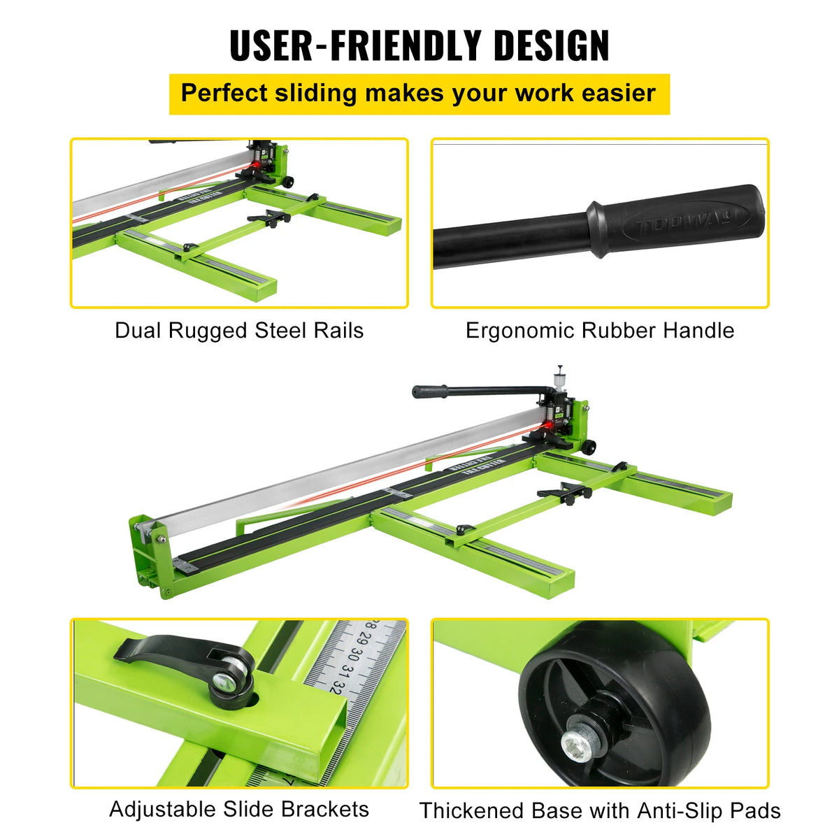 Professional Manual Tile Cutter With Infrared Laser For Ceramic Floors