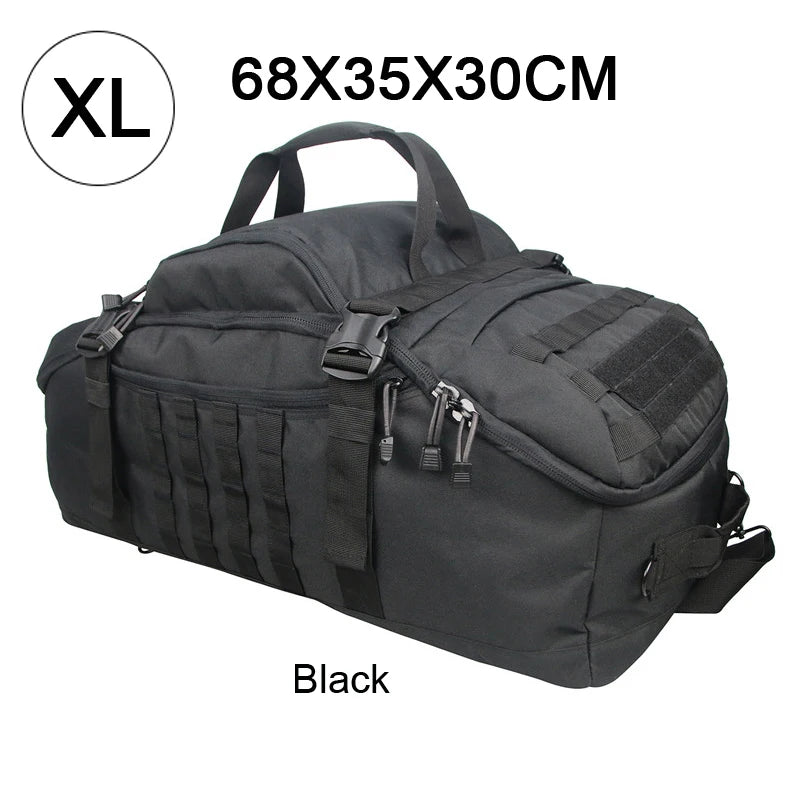 LQARMY Molle Tactical Hiking Camping Travel Backpack